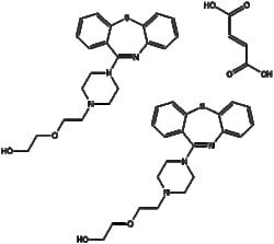 Apexbio Technology LLC&nbsp;Quetiapine Fumarate 111974-72-2 100mg