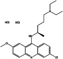 Apexbio Technology LLC&nbsp;Quinacrine 2HCl 69-05-6 10mM (in 1mL H2O)