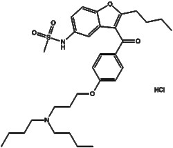 Apexbio Technology LLC&nbsp;Dronedarone HCl 141625-93-6 10mM (in 1mL DMSO)