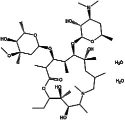 Apexbio Technology LLC&nbsp;Azithromycin Dihydrate 117772-70-0 50mg