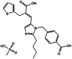 Apexbio Technology LLC&nbsp;Eprosartan Mesylate 144143-96-4  10mM (in 1mL DMSO)
