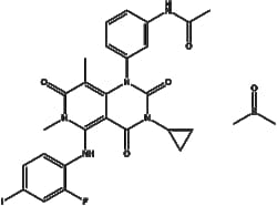 Apexbio Technology LLC&nbsp;Trametinib DMSO solvate 1187431-43-1 10mM (in 1mL DMSO)