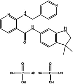 Apexbio Technology LLC&nbsp;Motesanib Diphosphate (AMG-706) 857876-30-3 10mg