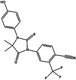Apexbio Technology LLC&nbsp;Androgen receptor antagonist 9 915086-32-7 200mg