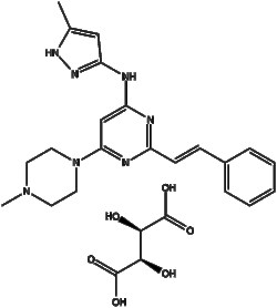 Apexbio Technology LLC ENMD-2076 L-(+)-Tartaric acid 1291074-87-7 5mg