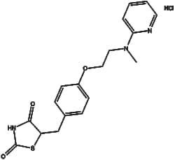 Apexbio Technology LLC&nbsp;Rosiglitazone HCl 302543-62-0 100mg