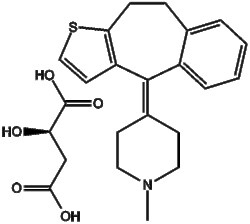 Apexbio Technology LLC&nbsp;Pizotifen Malate 5189-11-7 100mg