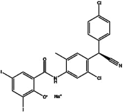 Apexbio Technology LLC&nbsp;Closantel Sodium 61438-64-0 10mM (in 1mL DMSO)