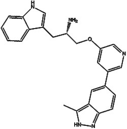 Apexbio Technology LLC&nbsp;A-443654 552325-16-3 5mg
