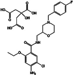 Apexbio Technology LLC&nbsp;Mosapride Citrate 112885-42-4 10mM (in 1mL DMSO)