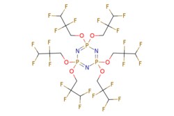 eMolecules​&nbsp;58943-98-9 | Hexakis(2,2,3,3-tetrafluoropropoxy)phosphazene | Apollo Scientific US - Building Blocks | MFCD00798140 | 921.240 | C18H18F24N3O6P3 | 95.000 | FC(F)C(F)(F)COP1(OCC(F)(F)C(F)F)=NP(OCC(F)(F)C(F)F)(OCC(F)(F)C(F)F)=NP(OCC(F)(F)C(F)F)(OCC(F)(F)C(F)F)=N1 | 250mg | 398010245