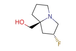 eMolecules​&nbsp;1788873-66-4 | [trans-2-fluoro-1,2,3,5,6,7-hexahydropyrrolizin-8-yl]methanol | Synthonix159.204 | C8H14FNO | 97.000 | OC[C@@]12CCCN1C[C@H](F)C2 | 250mg | 808556682