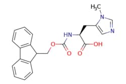 eMolecules​&nbsp;252049-16-4 | Fmoc-His(3-Me)-OH | Ambeed | MFCD02259494 | 391.427 | C22H21N3O4 | 98.000 | Cn1cncc1C[C@H](NC(=O)OCC1c2ccccc2-c2ccccc12)C(O)=O | 100mg | 728126449