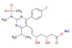 eMolecules​&nbsp;Medchem Express  Rosuvastatin (Sodium)  5mg  808298522  HY-17504B    147098-18-8  MFCD00917209  503 520  C22H27FN3NaO6S