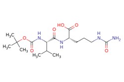 eMolecules​&nbsp;870487-08-4 | Boc-Val-Cit-OH | Target Molecule | MFCD22381207 | 374.438 | C16H30N4O6 | 0.000 | CC(C)[C@H](NC(=O)OC(C)(C)C)C(=O)N[C@@H](CCCNC(N)=O)C(O)=O | 100mg | 711635683
