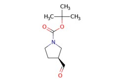 eMolecules​&nbsp;191348-04-6 | (S)-1-Boc-3-pyrrolidinecarbaldehyde | Synthonix | MFCD14635729 | 199.250 | C10H17NO3 | 95.000 | CC(C)(C)OC(=O)N1CC[C@@H](C1)C=O | 250mg | 654491085