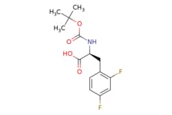 eMolecules​&nbsp;167993-00-2 | (S)-2-((tert-Butoxycarbonyl)amino)-3-(2,4-difluorophenyl)propanoic acid | ChemScene | MFCD07371996 | 301.290 | C14H17F2NO4 | 98.000 | CC(C)(C)OC(=O)N[C@@H](Cc1ccc(F)cc1F)C(O)=O | 250mg | 632293287