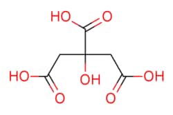 eMolecules​&nbsp;77-92-9 | Citric Acid, anhydrous, fine granular | Oakwood Chemical192.123 | C6H8O7 | 99.000 | OC(=O)CC(O)(CC(O)=O)C(O)=O | 1kg | 853685305