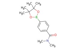 eMolecules​&nbsp;400727-57-3 | 4-(Dimethylcarbamoyl)phenylboronic Acid Pinacol Ester | Ambeed | MFCD05863908 | 275.160 | C15H22BNO3 | 98.000 | CN(C)C(=O)c1ccc(cc1)B1OC(C)(C)C(C)(C)O1 | 250mg | 642080330
