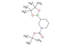 eMolecules​&nbsp;1312713-37-3 | 1-Boc-piperidine-3-boronic acid pinacol ester | J & W PharmLab LLC | MFCD25509459 | 311.230 | C16H30BNO4 | 96.000 | CC(C)(C)OC(=O)N1CCCC(C1)B1OC(C)(C)C(C)(C)O1 | 100mg | 548147705