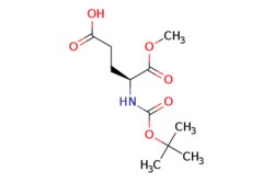 eMolecules​&nbsp;72086-72-7 | (S)-4-((tert-Butoxycarbonyl)amino)-5-methoxy-5-oxopentanoic acid | Oakwood Chemical | MFCD00076931 | 261.274 | C11H19NO6 | 95.000 | COC(=O)[C@H](CCC(O)=O)NC(=O)OC(C)(C)C | 250mg | 537700092