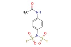 eMolecules​&nbsp;2172794-56-6 | (4-Acetamidophenyl)(fluorosulfonyl)sulfamoyl fluoride | Synthonix314.280 | C8H8F2N2O5S2 | 97.000 | CC(=O)Nc1ccc(cc1)N(S(F)(=O)=O)S(F)(=O)=O | 250mg | 851163571