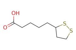 eMolecules​&nbsp;1077-28-7 | ?-Lipoic Acid (Standard) | Medchem Express (US) | MFCD00005474 | 206.320 | C8H14O2S2 | 98.000 | OC(=O)CCCCC1CCSS1 | 100mg | 849677493