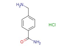 eMolecules​&nbsp;20188-40-3 | 4-(Aminomethyl)benzamide hydrochloride | Ambeed | MFCD07289058 | 186.640 | C8H11ClN2O | 98.000 | Cl.NCc1ccc(cc1)C(N)=O | 250mg | 490531536