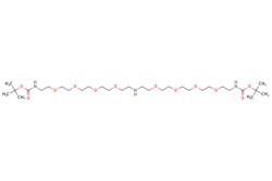 eMolecules​&nbsp;2182601-75-6 | NH-bis(PEG4-C2-NH-Boc) | Medchem Express (US) | MFCD31536762 | 655.827 | C30H61N3O12 | 98.000 | CC(C)(C)OC(=O)NCCOCCOCCOCCOCCNCCOCCOCCOCCOCCNC(=O)OC(C)(C)C | 250mg | 849370635