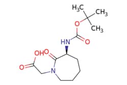eMolecules​&nbsp;79839-29-5 | Boc-(3S)-3-amino-1-carboxymethylcaprolactame | Oakwood Chemical | MFCD00673777 | 286.328 | C13H22N2O5 | 95.000 | CC(C)(C)OC(=O)N[C@H]1CCCCN(CC(O)=O)C1=O | 100mg | 536296643