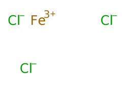 eMolecules​&nbsp;7705-08-0 | Iron(III) chloride solution 45% FeCl3 basis | Oakwood Chemicals | MFCD00011005 | 162.200 | Cl3Fe | 0.000 | [Cl-].[Cl-].[Cl-].[Fe+3] | 25kg | 480148520