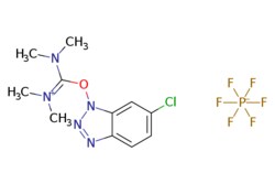 eMolecules​&nbsp;330645-87-9 | O-(1H-6-Chlorobenzotriazol-1-yl)-N,N,N',N'-tetramethyluronium hexafluorophosphate | Chem-Impex | MFCD04973268 | 413.690 | C11H15ClF6N5OP | 99.000 | F[P-](F)(F)(F)(F)F.CN(C)C(On1nnc2ccc(Cl)cc12)=[N+](C)C | 5kg | 205000982