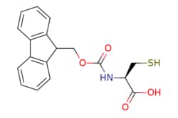 eMolecules​&nbsp;135248-89-4 | Fmoc-L-Cysteine | Ambeed | MFCD03788178 | 343.400 | C18H17NO4S | 98.000 | OC(=O)[C@H](CS)NC(=O)OCC1c2ccccc2-c2ccccc12 | 100mg | 525225473