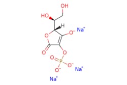 eMolecules​&nbsp;66170-10-3 | L-Ascorbic acid 2-phosphate trisodium | Target Molecule  | MFCD04038081 | 322.048 | C6H6Na3O9P | 0.000 | [Na+].[Na+].[Na+].OC[C@H](O)[C@H]1OC(=O)C(OP([O-])([O-])=O)=C1[O-] | 500mg | 534614996