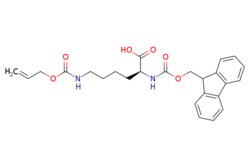 eMolecules​&nbsp;Pharmablock  (2S)-6-(allyloxycarbonylamino)-2-(9H-fluoren-9-ylmethoxycarbonylamino)hexanoic acid  250mg  859996177  PBA0438  0 000  146982-27-6  MFCD00190872  452 507  C25H28N2O6