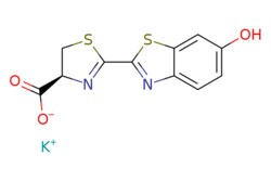 eMolecules​&nbsp;115144-35-9 | D-Luciferin potassium salt | Chemodex Ltd. | MFCD00044928 | 318.410 | C11H7KN2O3S2 | 95.000 | [K+].Oc1ccc2nc(sc2c1)C1=N[C@H](CS1)C([O-])=O | 250mg | 482922421