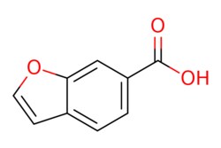 eMolecules​&nbsp;77095-51-3 | 1-benzofuran-6-carboxylic acid | Pharmablock | MFCD01006751 | 162.144 | C9H6O3 | 97.000 | OC(=O)c1ccc2ccoc2c1 | 250mg | 551155391