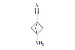 eMolecules​&nbsp;1936643-30-9 | 3-Aminobicyclo[1.1.1]pentane-1-carbonitrile | Advanced ChemBlocks - In Stock | MFCD30719357 | 108.144 | C6H8N2 | 97.000 | NC12CC(C1)(C2)C#N | 100mg | 381427149