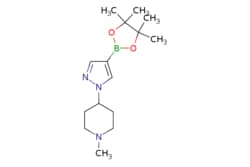 eMolecules​&nbsp;1323919-64-7 | 1-methyl-4-[4-(tetramethyl-1,3,2-dioxaborolan-2-yl)-1H-pyrazol-1-yl]piperidine | Synthonix - Stock | MFCD21337767 | 291.200 | C15H26BN3O2 | 97.000 | CN1CCC(CC1)n1cc(cn1)B1OC(C)(C)C(C)(C)O1 | 500mg | 349955045