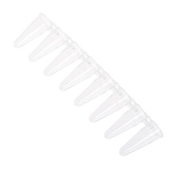 CELLTREAT Scientific Products&nbsp;TUBE ONLY, PCR 8-Strip Tubes, 0.1mL, Clear, Non-sterile