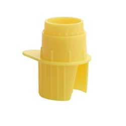 CELLTREAT Scientific Products&nbsp;15mL Tube Cell Strainer, 100μm, Yellow, Individually Wrapped, Sterile