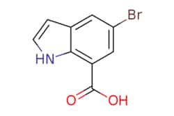 eMolecules​&nbsp;860624-90-4 | 5-Bromo-1H-indole-7-carboxylic acid | Ambeed | MFCD11845481 | 240.056 | C9H6BrNO2 | 97.000 | OC(=O)c1cc(Br)cc2cc[nH]c12 | 1g | 525163768