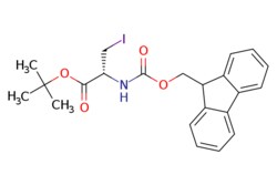 eMolecules​&nbsp;282734-33-2 | N-Fmoc-3-iodo-L-alanine tert-butyl ester | Acrotein ChemBio Inc. | MFCD11053633 | 493.341 | C22H24INO4 | 97.000 | CC(C)(C)OC(=O)[C@H](CI)NC(=O)OCC1c2ccccc2-c2ccccc12 | 5g | 825288752