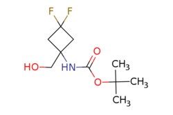 eMolecules​&nbsp;1232365-42-2 | tert-butyl N-[3,3-difluoro-1-(hydroxymethyl)cyclobutyl]carbamate | Pharmablock | MFCD22566207 | 237.247 | C10H17F2NO3 | 97.000 | CC(C)(C)OC(=O)NC1(CO)CC(F)(F)C1 | 2.5g | 686929301