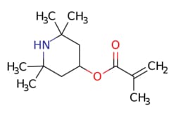 eMolecules​&nbsp;31582-45-3 | 2,2,6,6-TETRAMETHYLPIPERIDIN-4-YL METHACRYLATE | AstaTech | MFCD06200811 | 225.332 | C13H23NO2 | 95.000 | CC(=C)C(=O)OC1CC(C)(C)NC(C)(C)C1 | 5g | 818504081