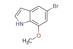 eMolecules​&nbsp;938061-47-3 | 5-BROMO-7-METHOXY-1H-INDOLE | AstaTech | MFCD16610068 | 226.073 | C9H8BrNO | 95.000 | COc1cc(Br)cc2cc[nH]c12 | 1g | 454128712