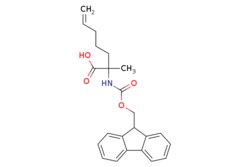eMolecules​&nbsp;288617-73-2 | (S)-2-((((9H-FLUOREN-9-YL)METHOXY)CARBONYL)AMINO)-2-METHYLHEPT-6-ENOIC ACID | AstaTech | MFCD29761272 | 379.456 | C23H25NO4 | 95.000 | CC(CCCC=C)(NC(=O)OCC1c2ccccc2-c2ccccc12)C(O)=O | 1g | 296379826