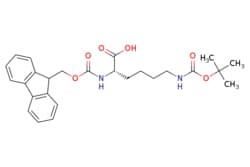 eMolecules​&nbsp;71989-26-9 | Fmoc-Lys(Boc)-OH | Accela ChemBio (ASD) | MFCD00037138 | 468.550 | C26H32N2O6 | 98.000 | CC(C)(C)OC(=O)NCCCC[C@H](NC(=O)OCC1c2ccccc2-c2ccccc12)C(O)=O | 25g | 444759396