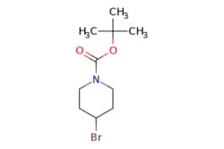 eMolecules​&nbsp;180695-79-8 | N-Boc-4-bromopiperidine | ChemScene | MFCD04115039 | 264.163 | C10H18BrNO2 | 97.000 | CC(C)(C)OC(=O)N1CCC(Br)CC1 | 100g | 536842064
