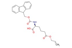 eMolecules​&nbsp;133464-45-6 | (S)-2-(Fmoc-amino)hexanedioic acid 6-allyl ester | Acrotein ChemBio Inc.423.465 | C24H25NO6 | 97.000 | OC(=O)[C@H](CCCC(=O)OCC=C)NC(=O)OCC1c2ccccc2-c2ccccc12 | 0.5g | 862851774